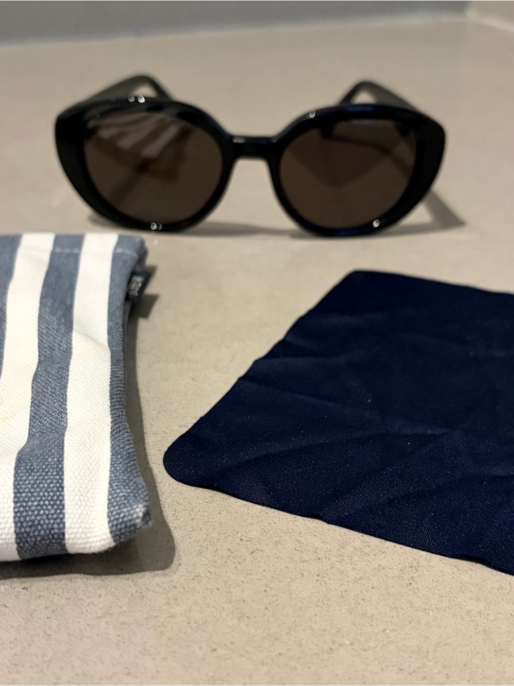 J. Crew Black Round Women's Sunglasses